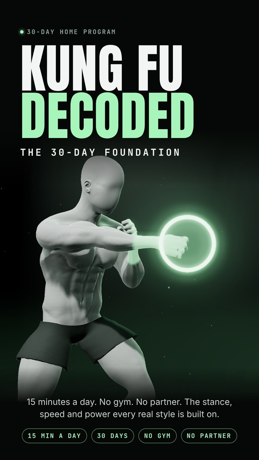 Cover: Kung Fu Decoded, The 30-Day Foundation